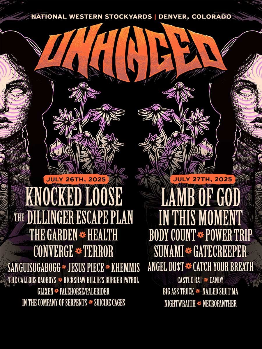 USA Unhinged Festival Colorado 2025 poster