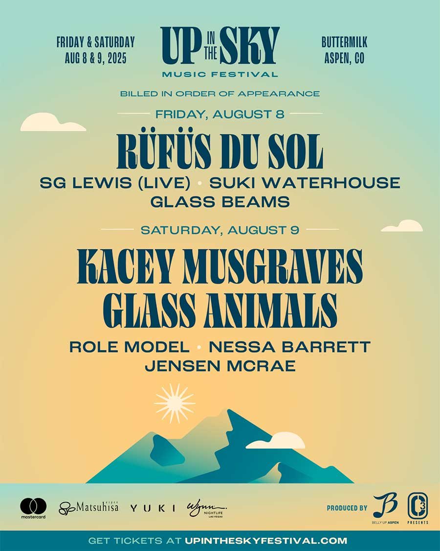 USA Up in the Sky Music Festival Colorado 2025 poster