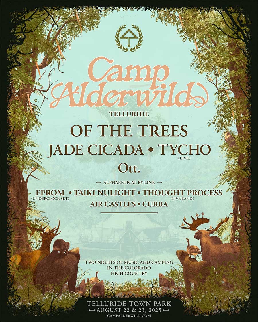Camp Alderwild Off The Trees 2025 USA poster