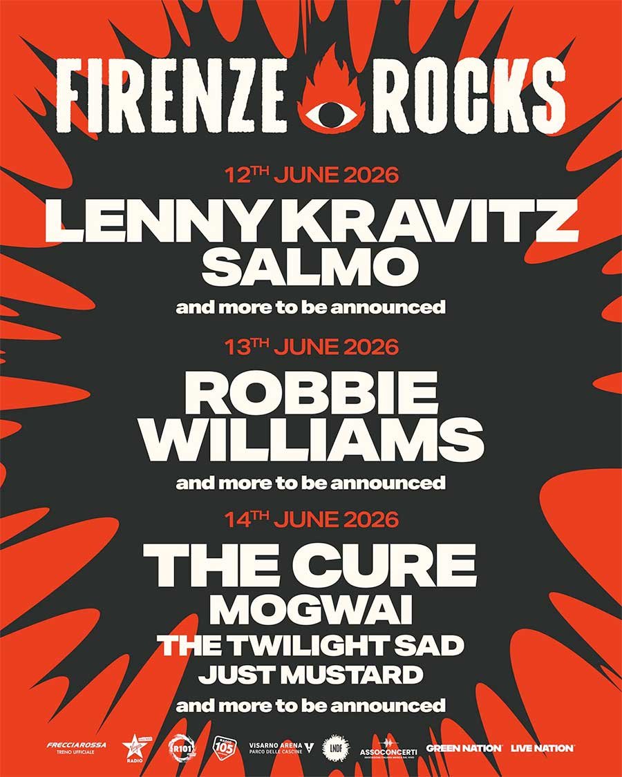Firenze Rocks 2026 poster