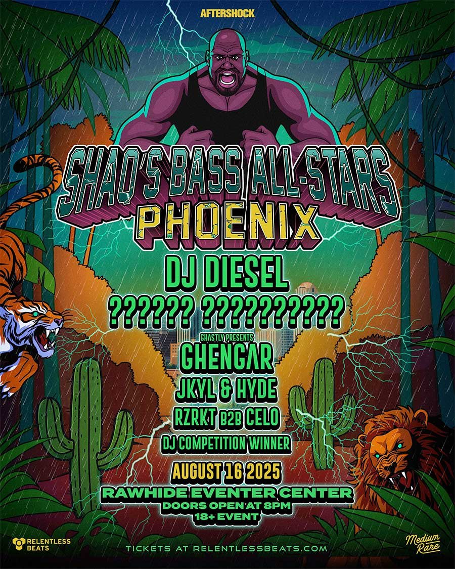 USA Shaqs Bass All Stars Phoenix 2025 poster