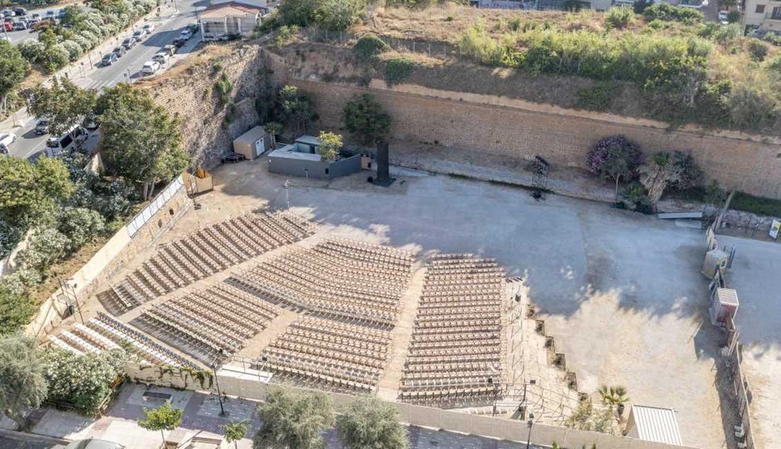 Venue Theatro Anatolikis Tafrou Crete Greece
