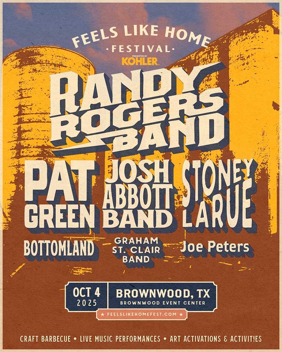 USA Feels Like Home Festival Texas 2025 poster