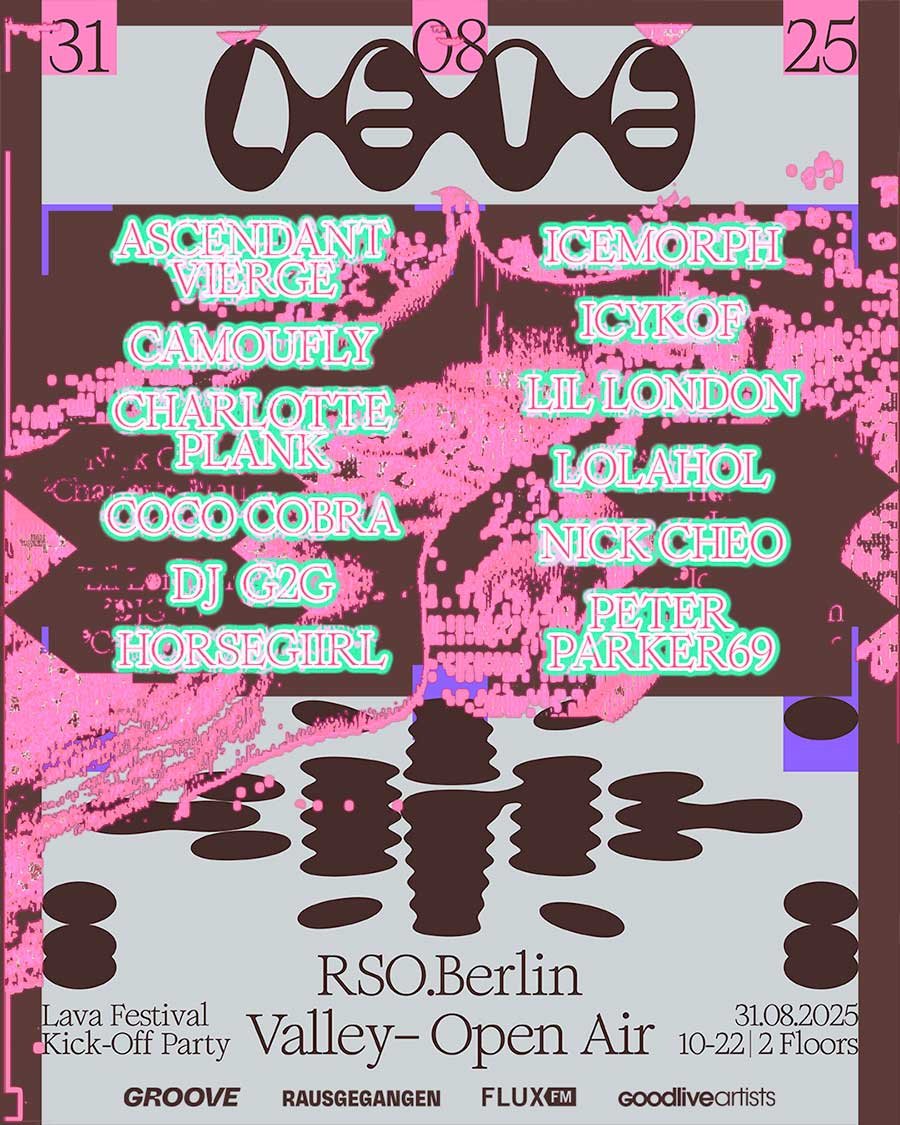 Lava Festival 2025 Germany poster