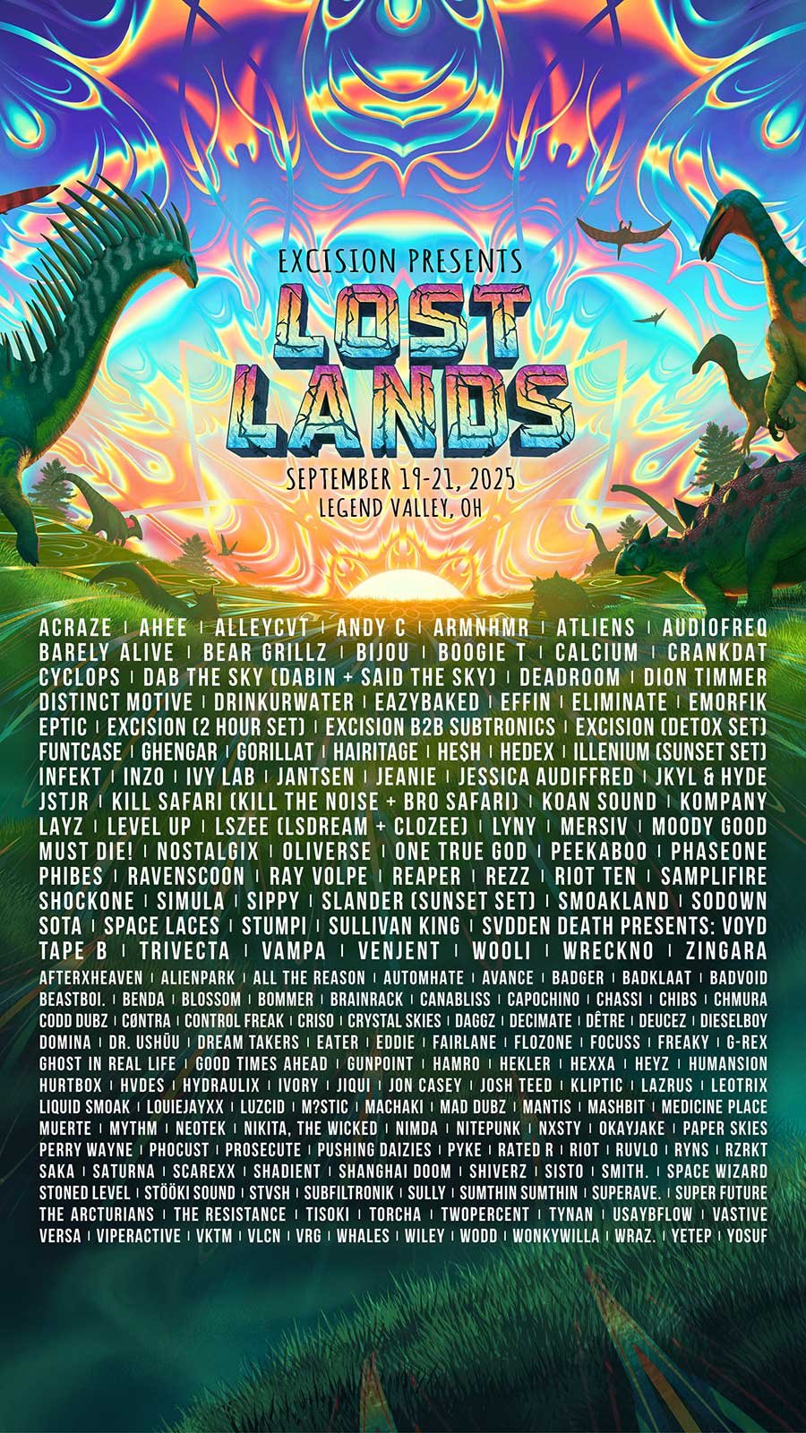 USA Lost Lands Festival 2025 poster