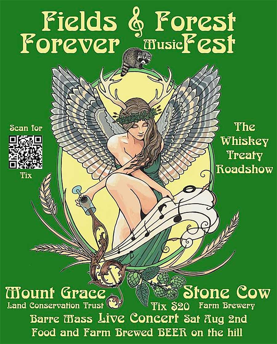 Fields and Forest Forever Music Festival 2025 poster