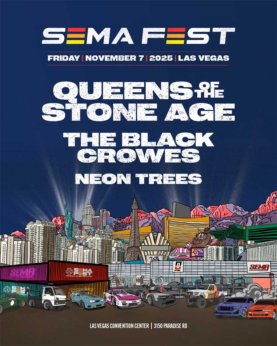 SEMA Fest 2025 Nevada poster