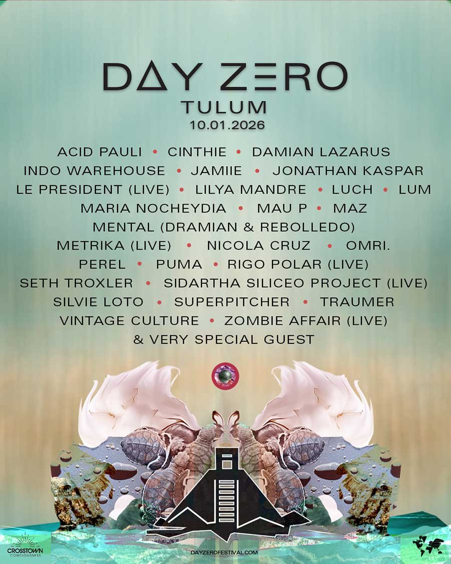 Day Zero Tulum 2026 phase 1 poster