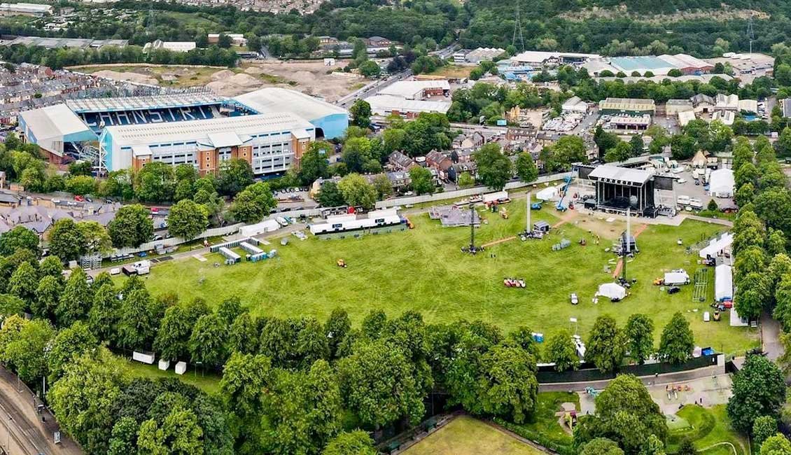 Venue Hillsborough Park UK