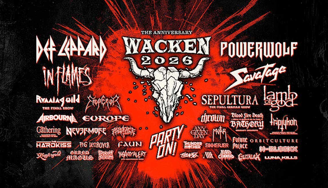 Wacken Open Air 2026 first bands news