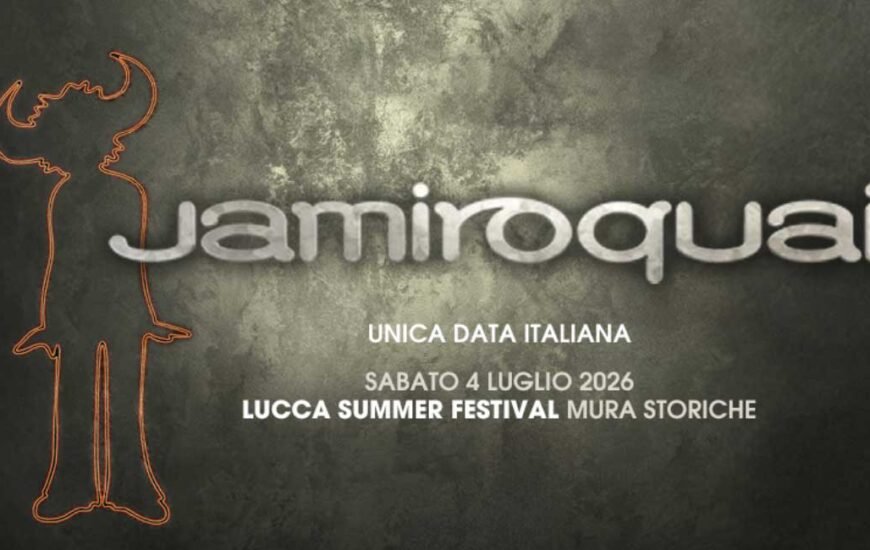 Jamiroquai plays Lucca Summer Festival 2026