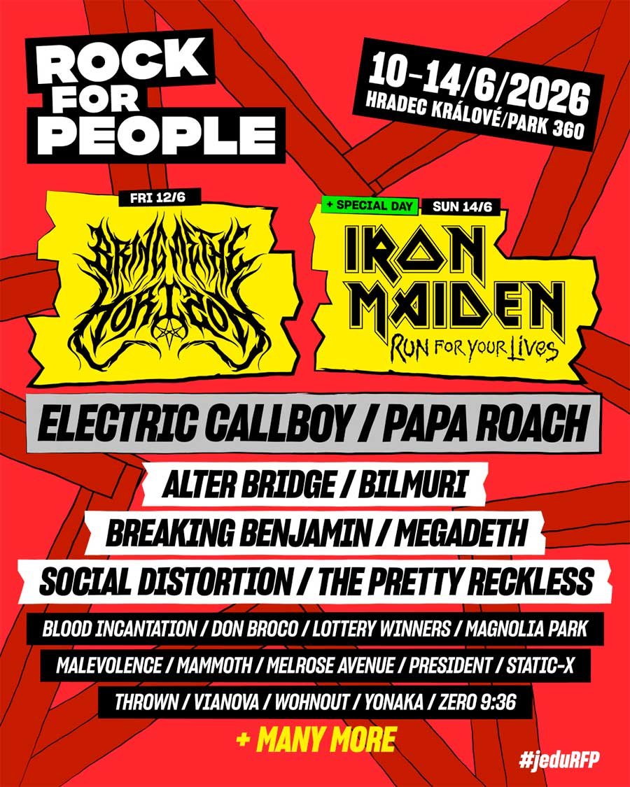 Rock For People 2026 phase 1 poster