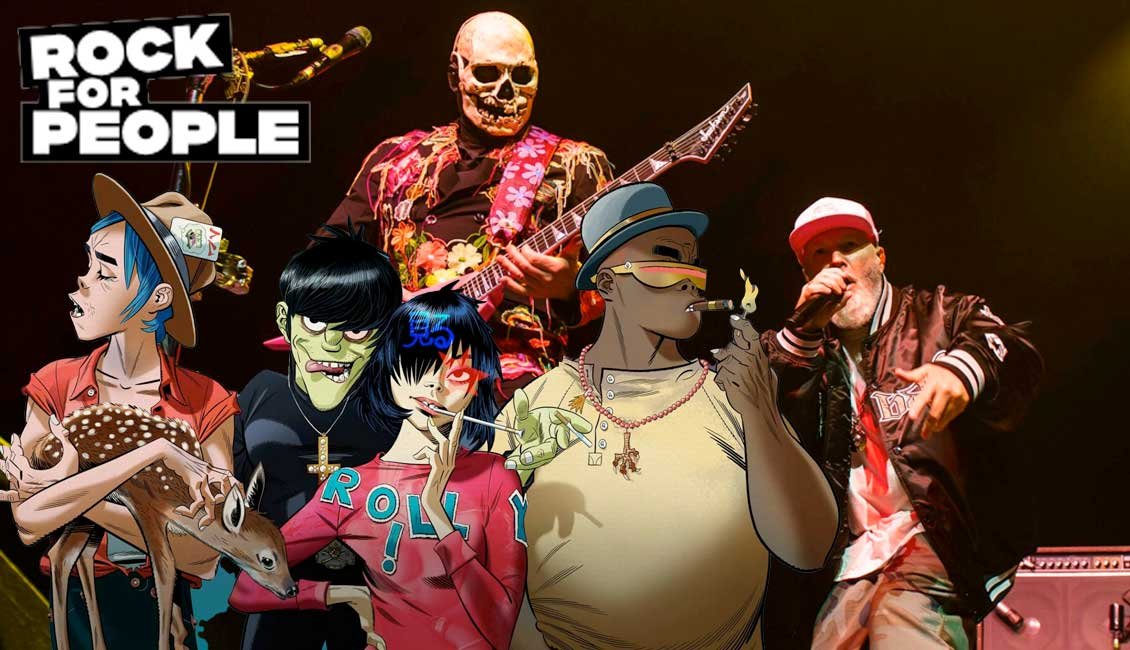 Limp Bizkit and Gorillaz headline Rock For People 2026