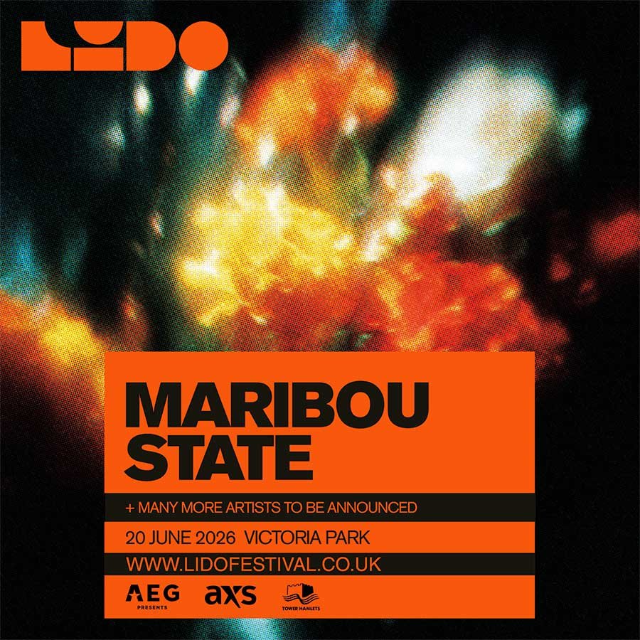 Maribou State headline Lido Festival UK 2026 poster