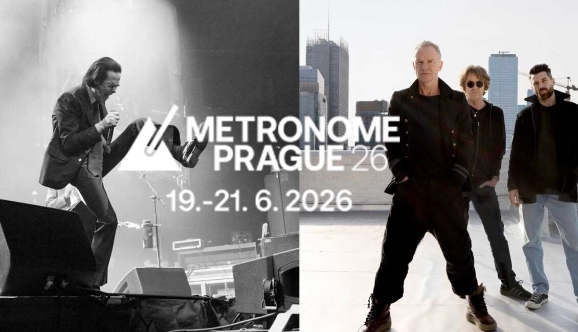 Sting and Nick Cave headline Metronome Prague 2026