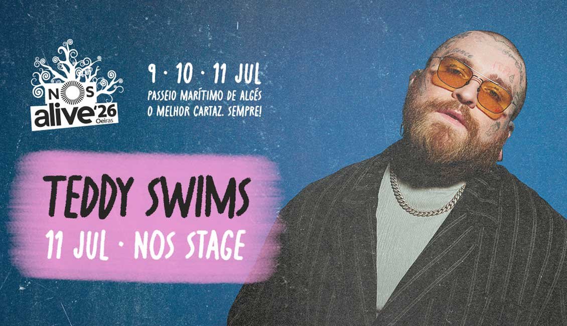 Teddy Swims confirmed for NOS Alive 2026