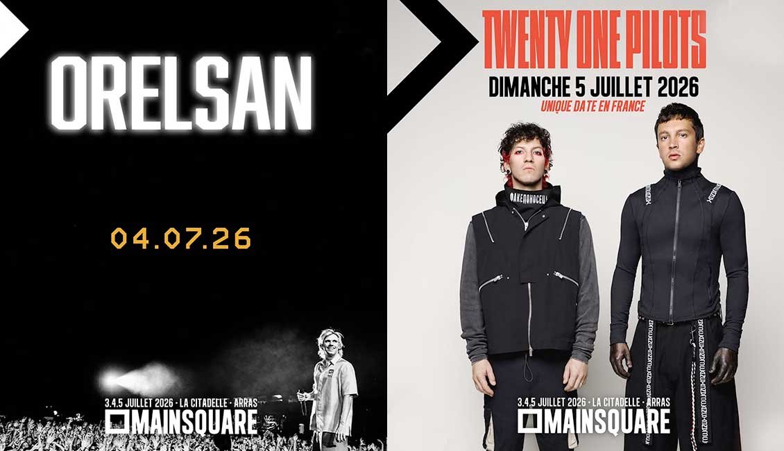 Twenty One Pilots and Orelsan play Main Square festival 2026