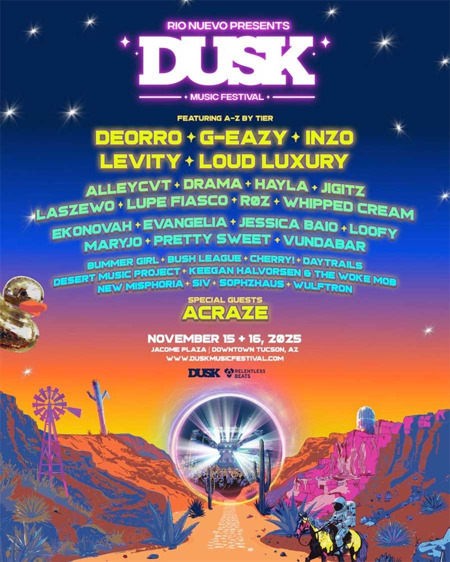 USA Dusk Festival 2025 poster