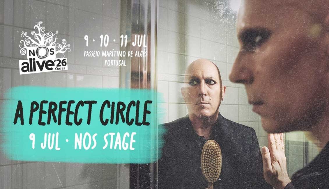 A Perfect Circle play NOS Alive 2026