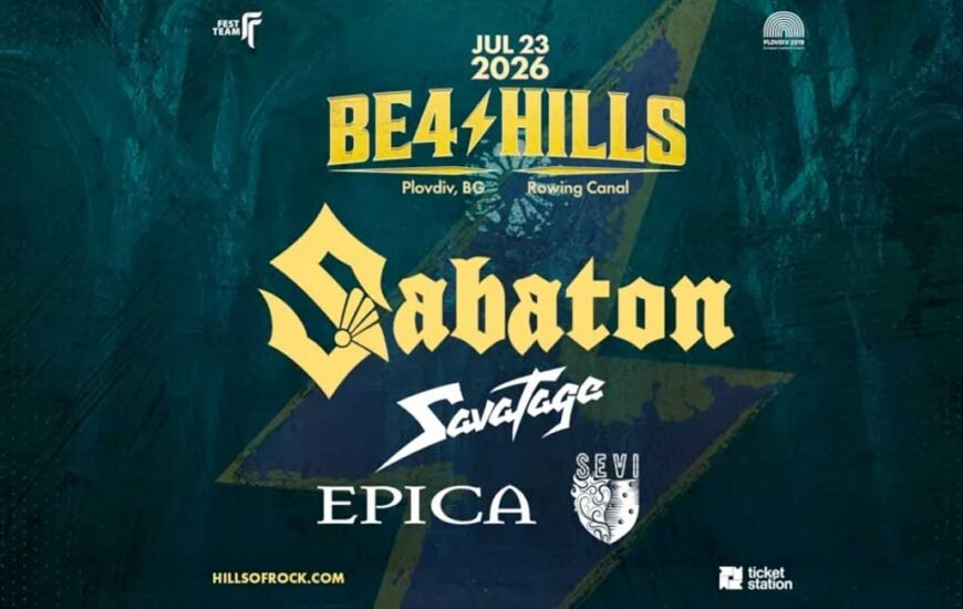 Bands announced for BE4 Hills of Rock 2026 in Bulgaria
