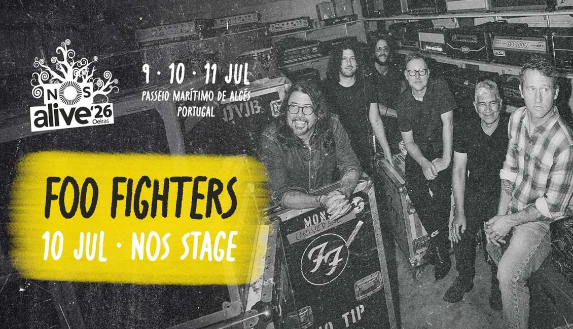 Foo Fighters headline NOS Alive 2026