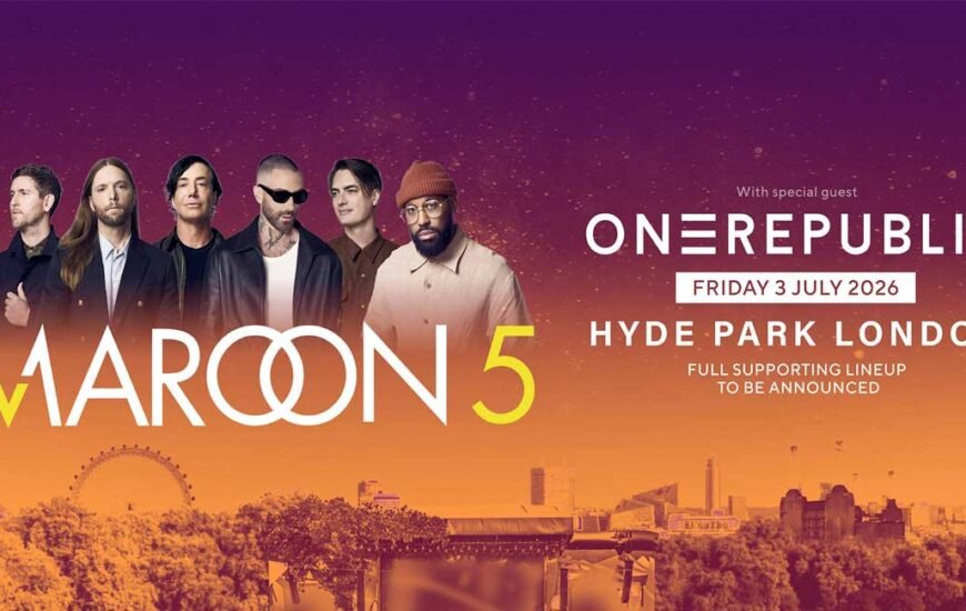 UK Maroon 5 headline BST Hyde Park 2026