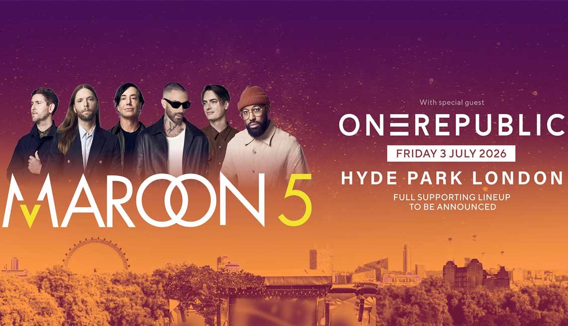UK Maroon 5 headline BST Hyde Park 2026