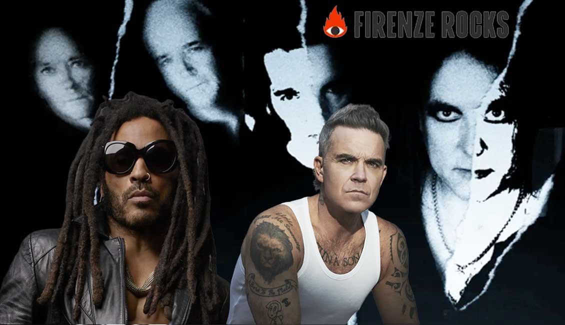 Lenny Kravitz Robbie Williams and The Cure headline Firenze Rocks 2026