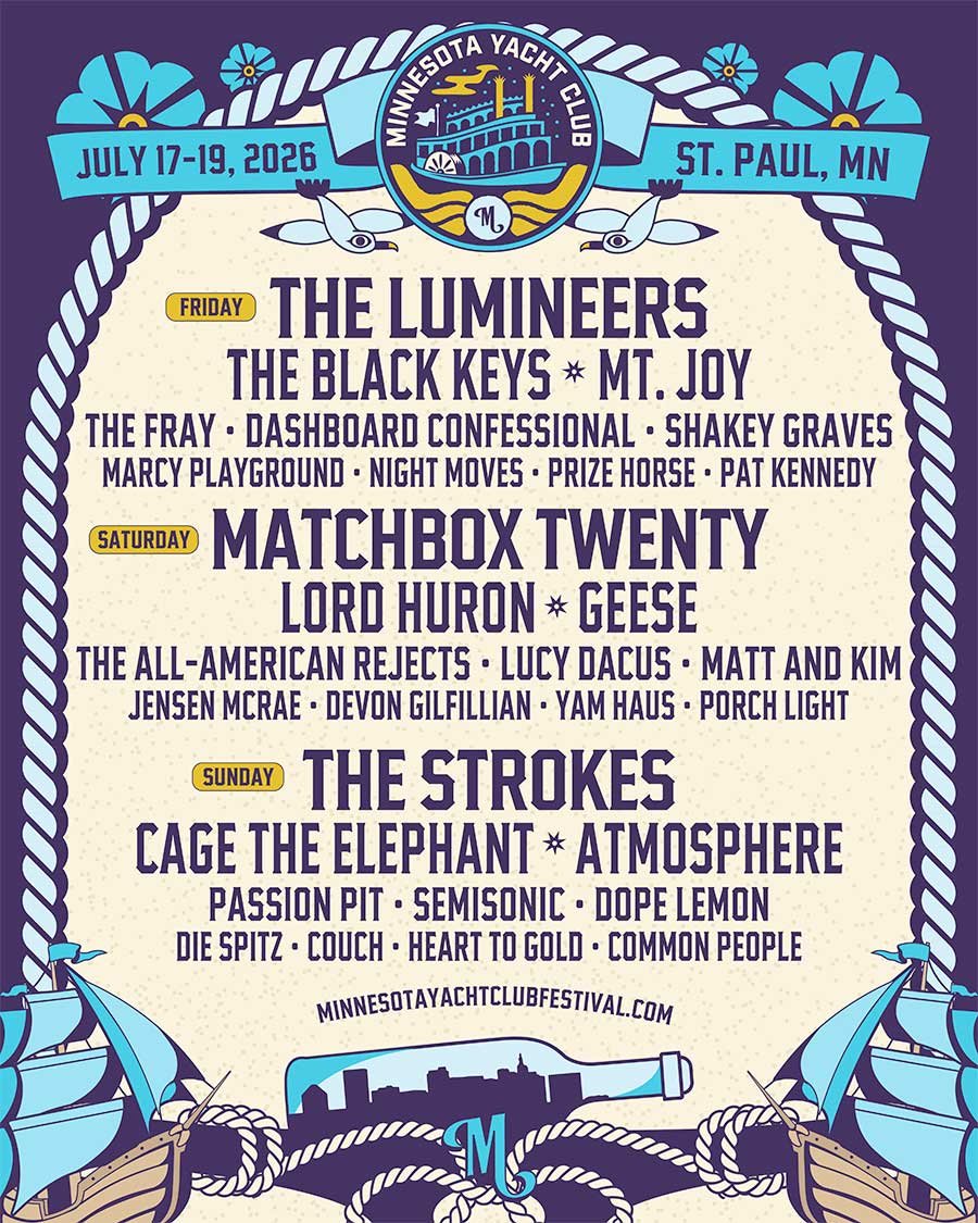 USA Minnesota Yacht Club Festival 2026 poster