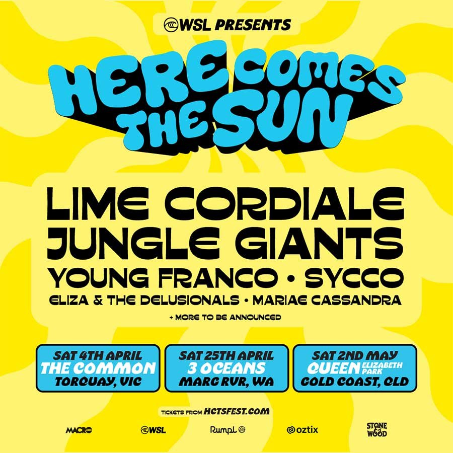 Australia Here Comes The Sun 2026 poster