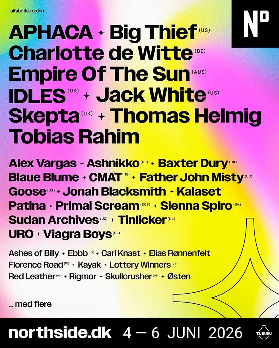 Northside Denmark 2026 poster