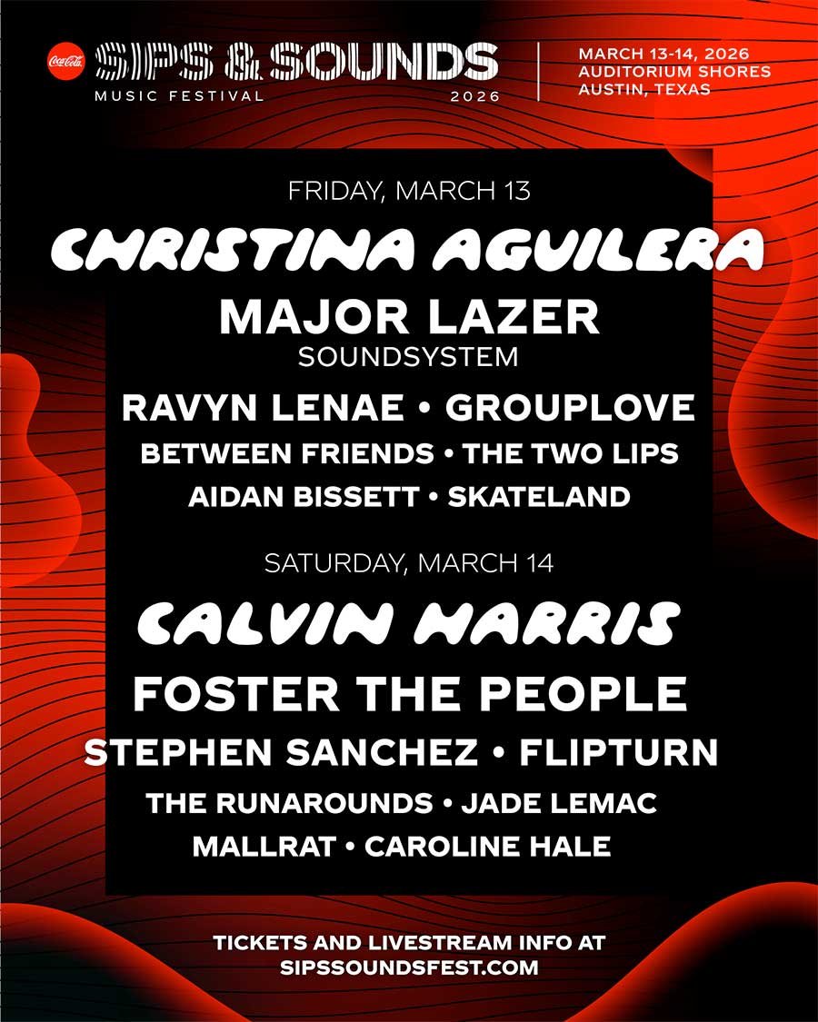 USA Sips and Sounds Music Festival 2026 poster