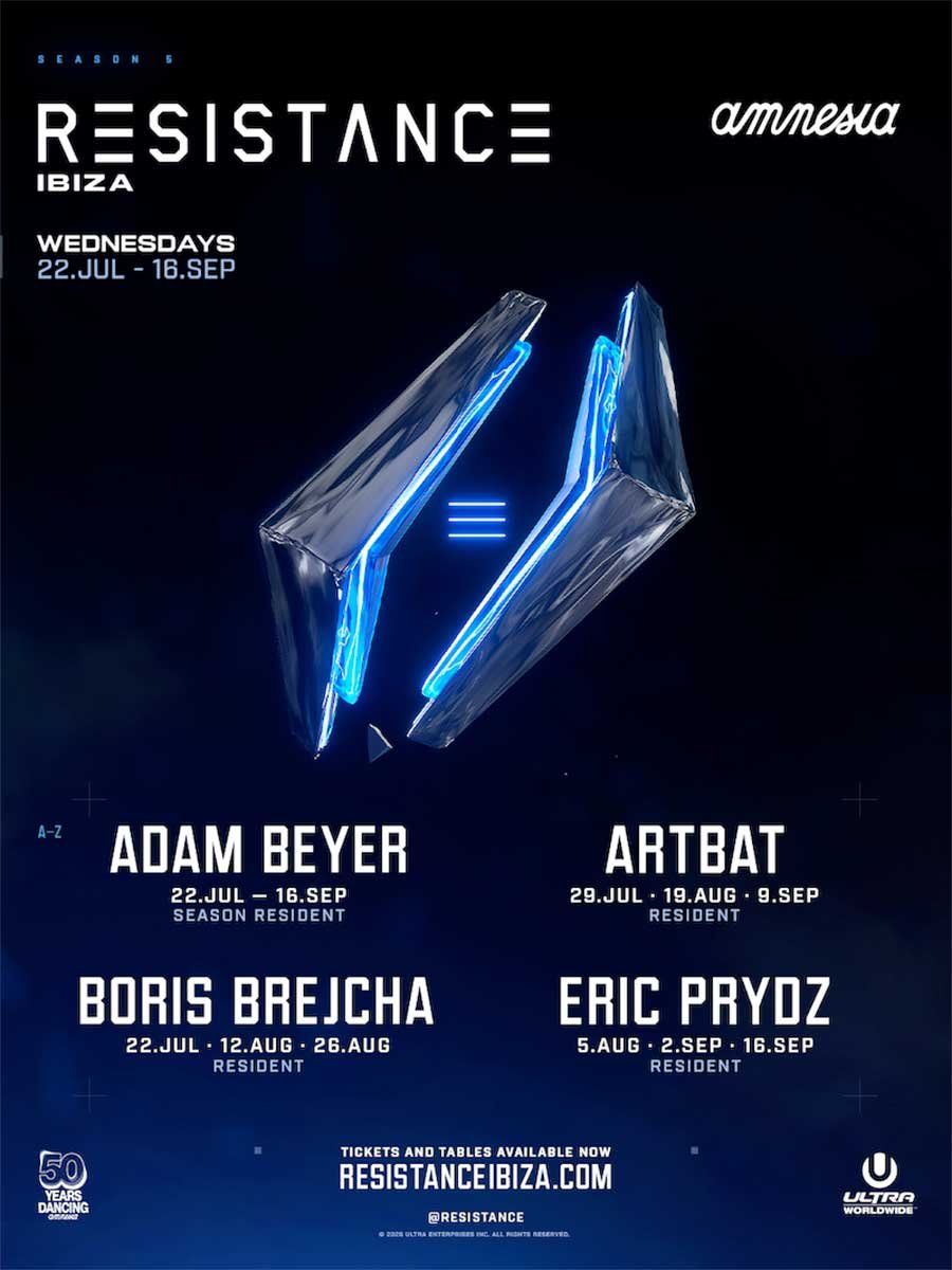 Resistance Ibiza 2026 first poster