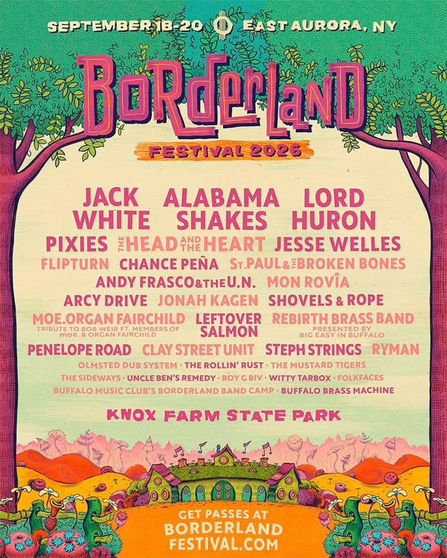USA Borderland Festival 2026 poster