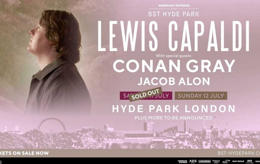 UK Lewis Capaldi adds support for BST Hyde Park 2026