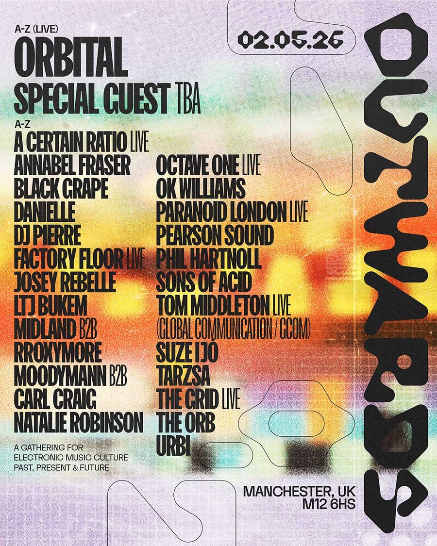 UK Outwards Festival 2026 poster