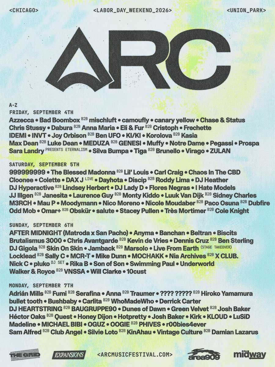 USA ARC Festival Chicago 2026 poster