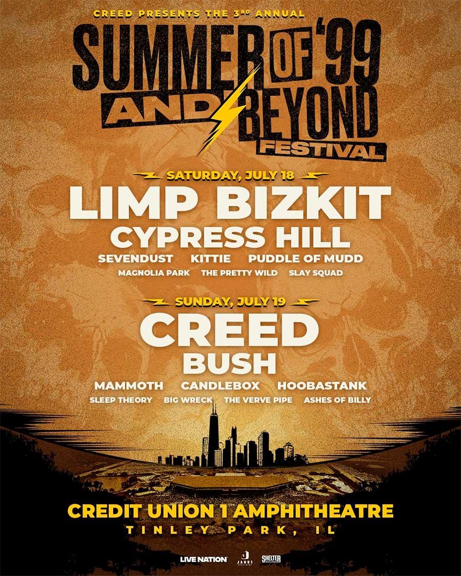 USA Summer of 99 and Beyond Festival 2026 poster
