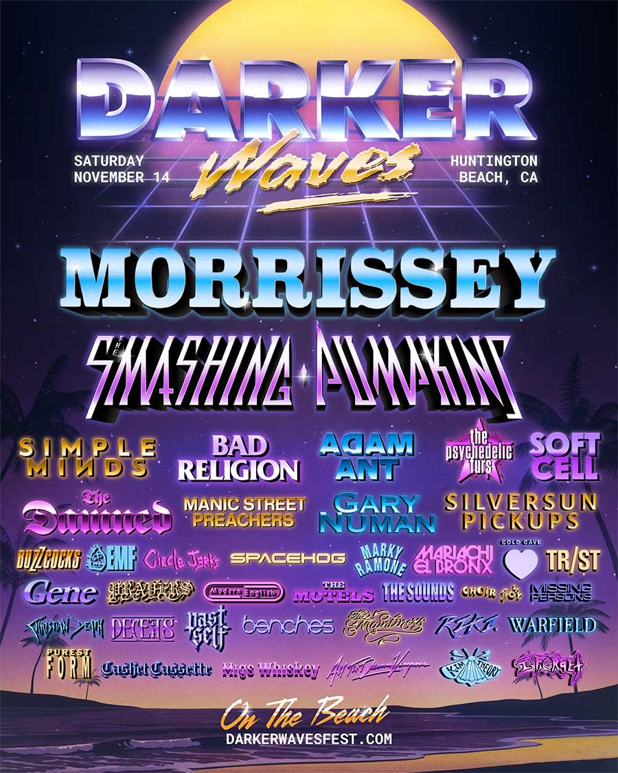 USA Darker Waves Festival-2026 phase 1 poster