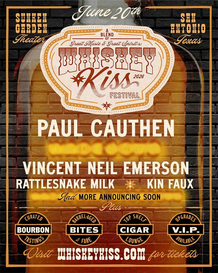 USA Whiskey Kiss Festival 2026 poster