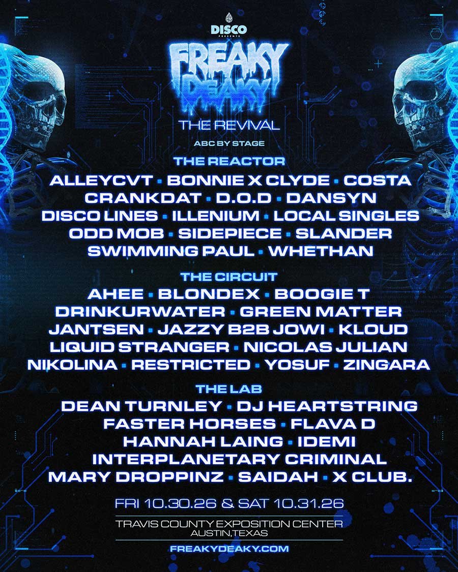 USA Freaky Deaky 2026 The Revival poster