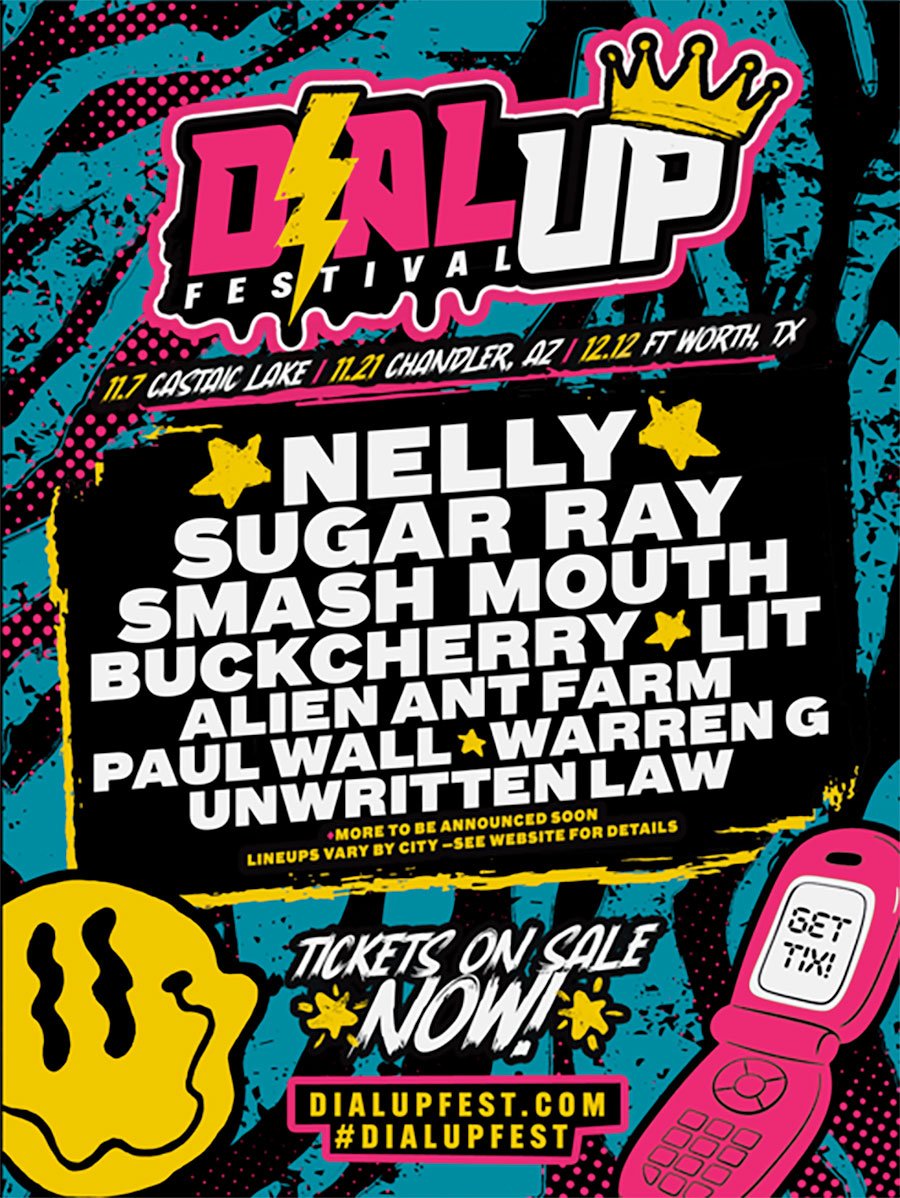 Dial Up Festival USA 2026 poster