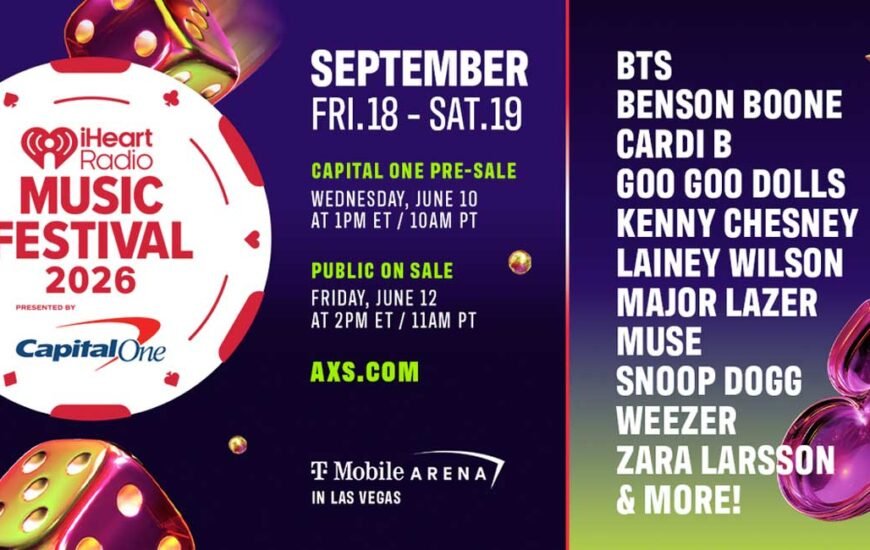2026 iHeartRadio Music Festival Lineup Revealed