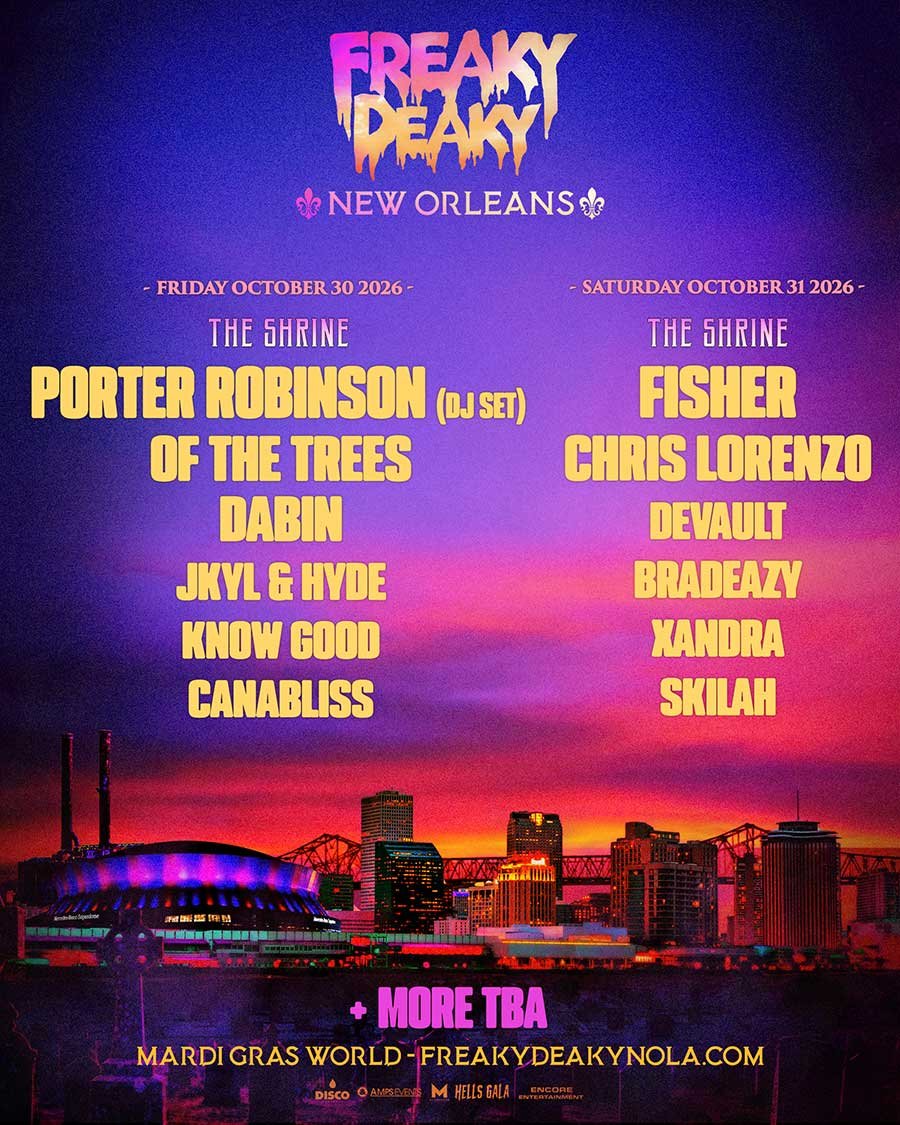 Freaky Deaky NOLA 2026 poster