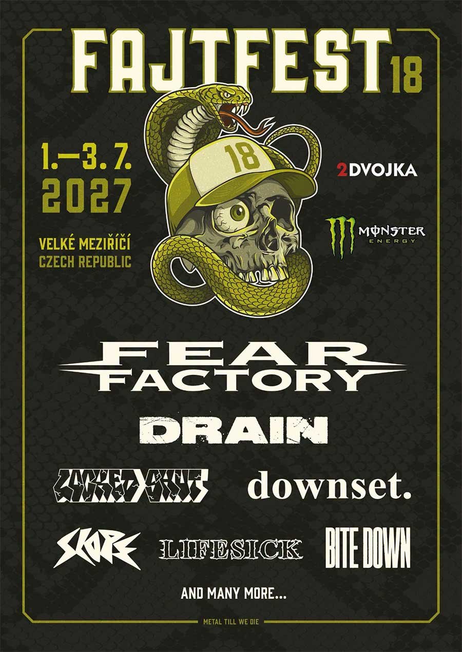 Fajtfest 2027 phase 1 poster