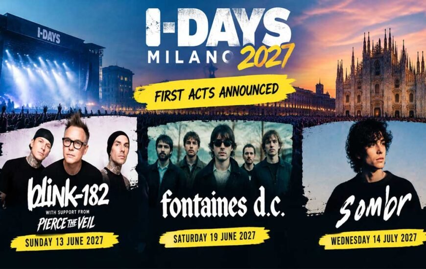 First bands announced for I Days Milano 2027
