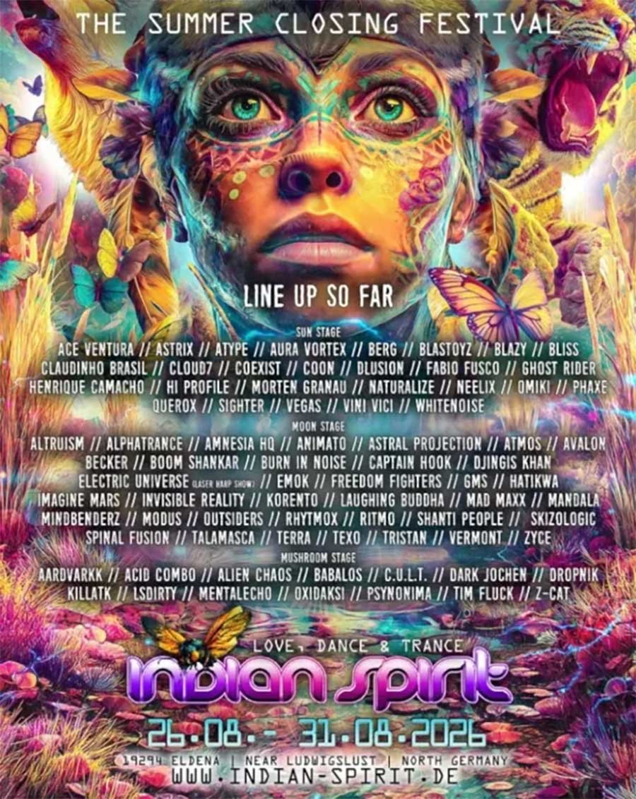 Indian Spirit Festival 2026 Germany poster
