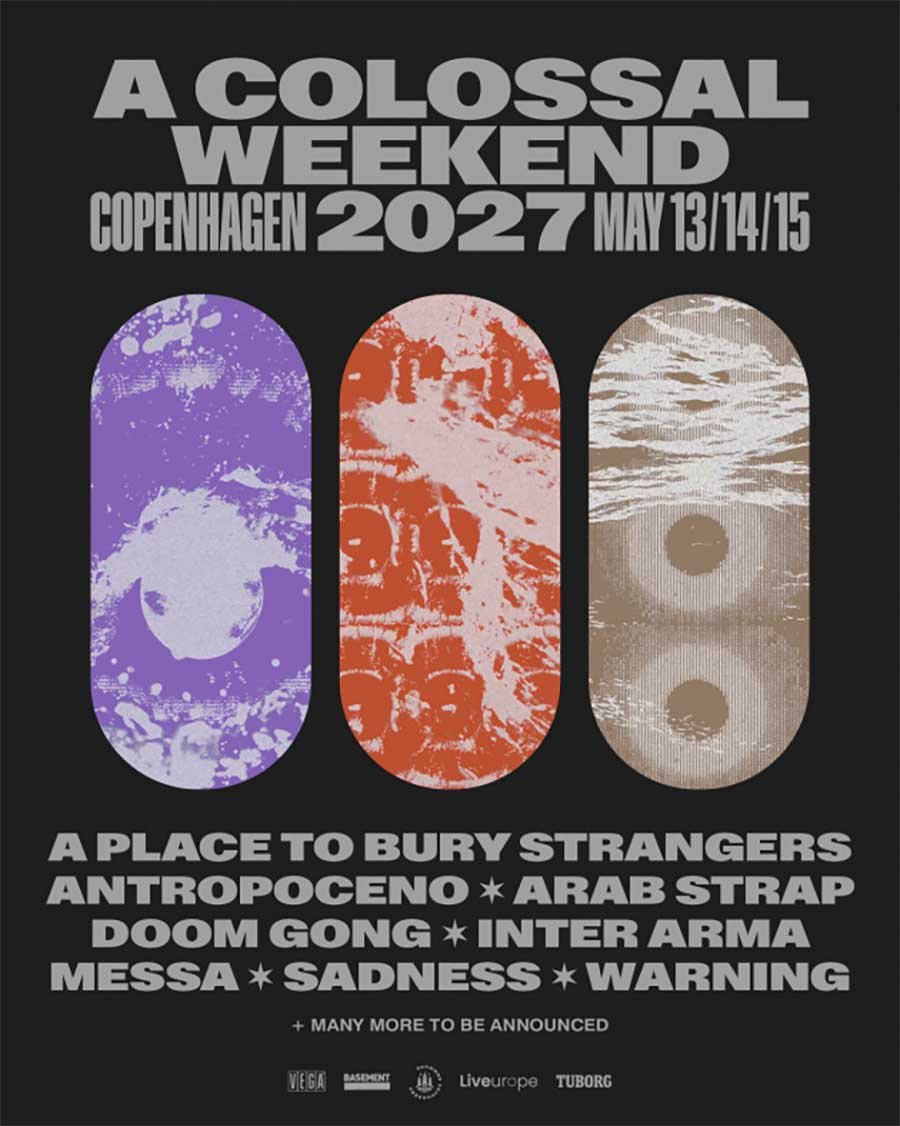 A Colossal Weekend 2027 Denmark phase 2 poster