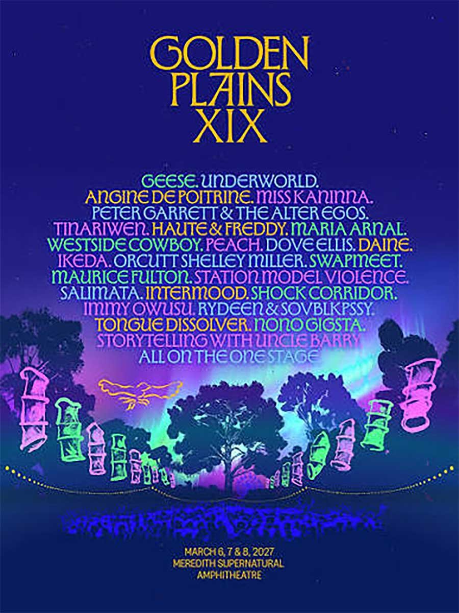 Australia Golden Plains 2027 poster
