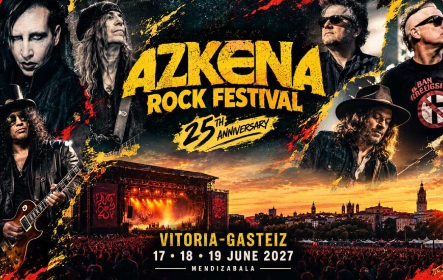 Azkena Rock Festival 2027 phase 1 news